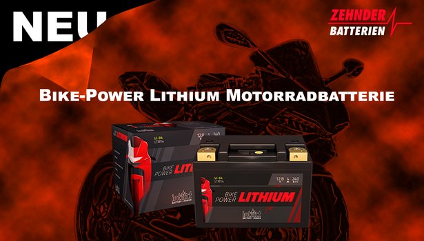 IntAct Lithium Motorradbatterie - Power für Ihr Bike! 