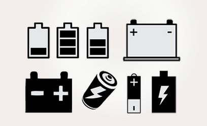 Batterien nach Batterietyp